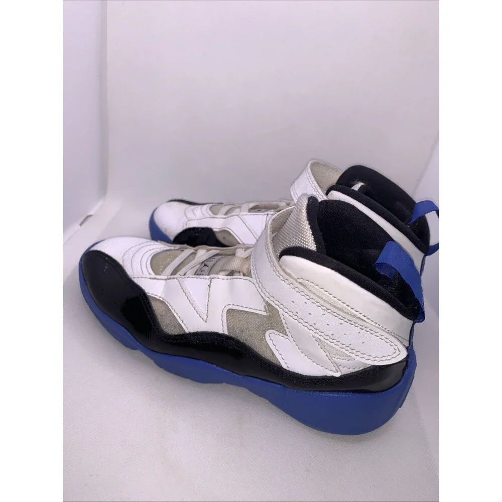 Nike Air Jordan Jumpman Two Trey Game Royal White DQ8432-140 Boys Size 2Y